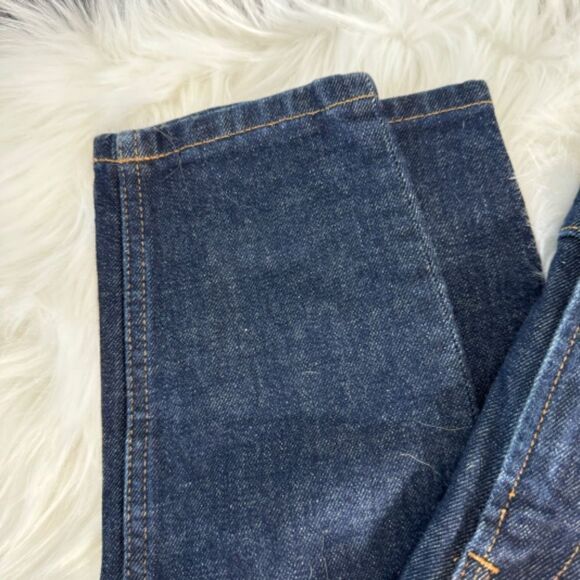 Everlane Mid Rise Dark Wash Slim Straight Jeans Sz 26 - Picture 7 of 9